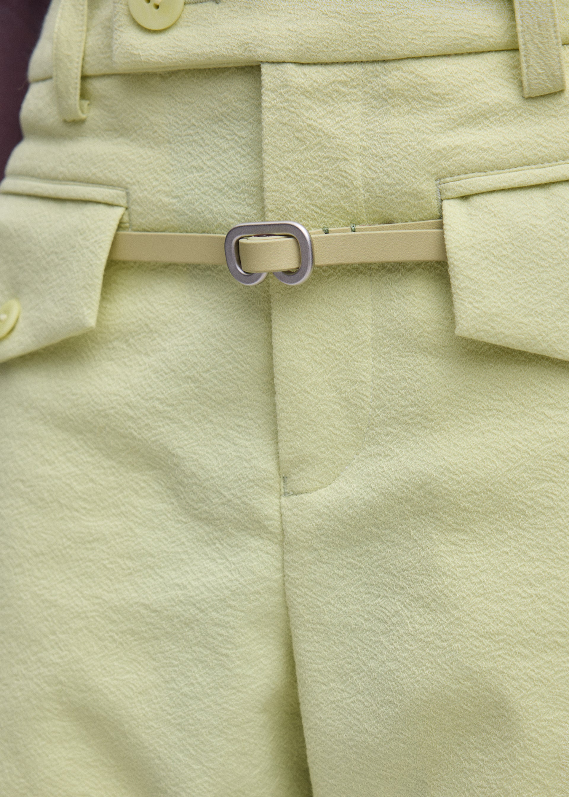 SOLID LEATHER BELT、アクセサリー&その他_アクセサリー、着用画像1