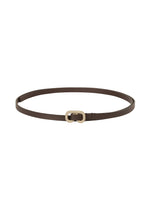 SOLID LEATHER BELT、アクセサリー&その他_アクセサリー、ブラウン