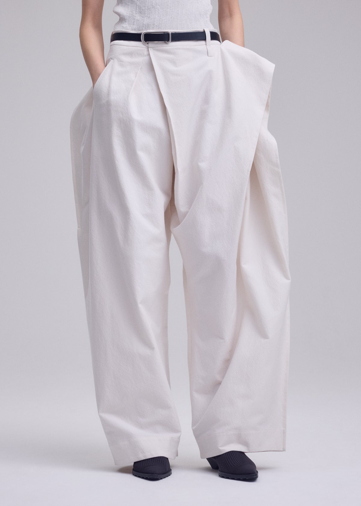 GRAINY PANTS、ウィメンズ_パンツ、着用画像4