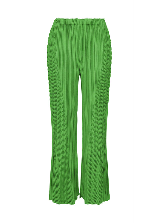 UNFURLING PLEATS、ウィメンズ_パンツ、グリーン