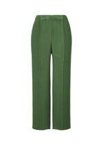 RHOMBUS PLEATS、ウィメンズ_パンツ、グリーン