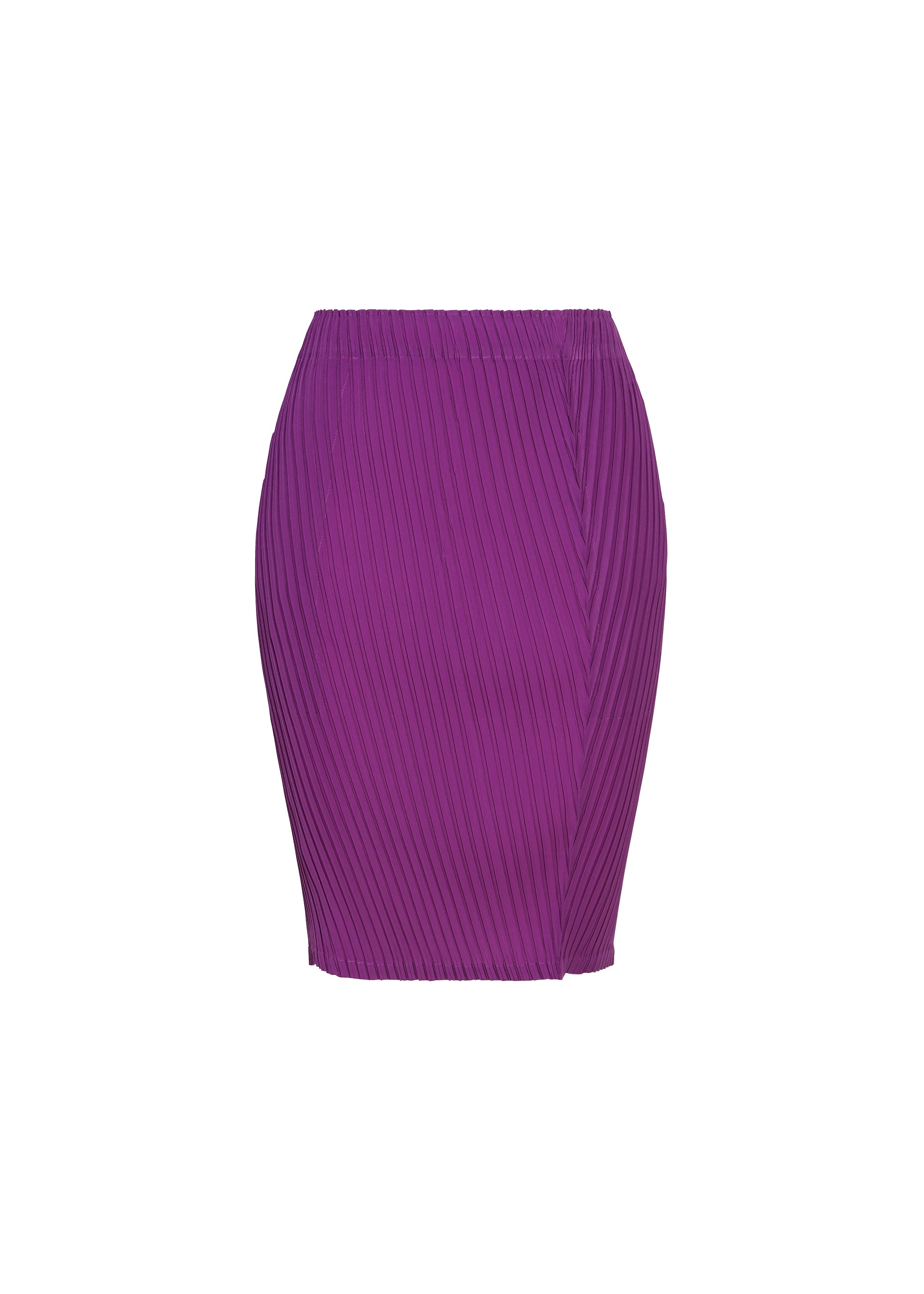 TUBULAR PLEATS、ウィメンズ_スカート、パープル