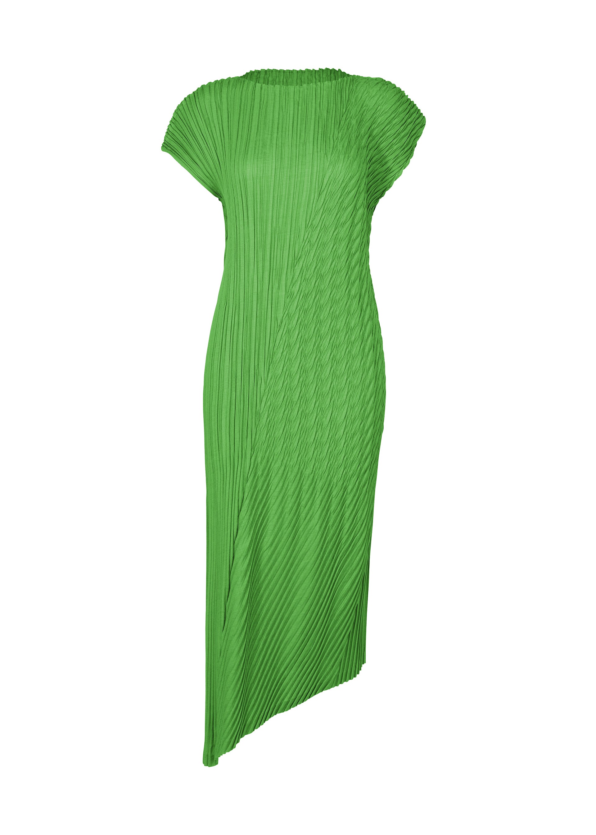 UNFURLING PLEATS、ウィメンズ_ワンピース、グリーン