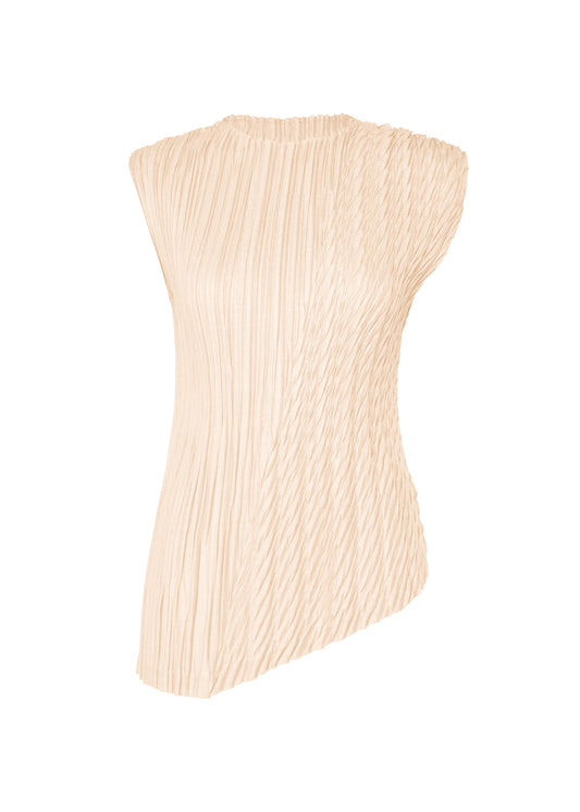 UNFURLING PLEATS、ウィメンズ_トップス_トップ、ホワイト