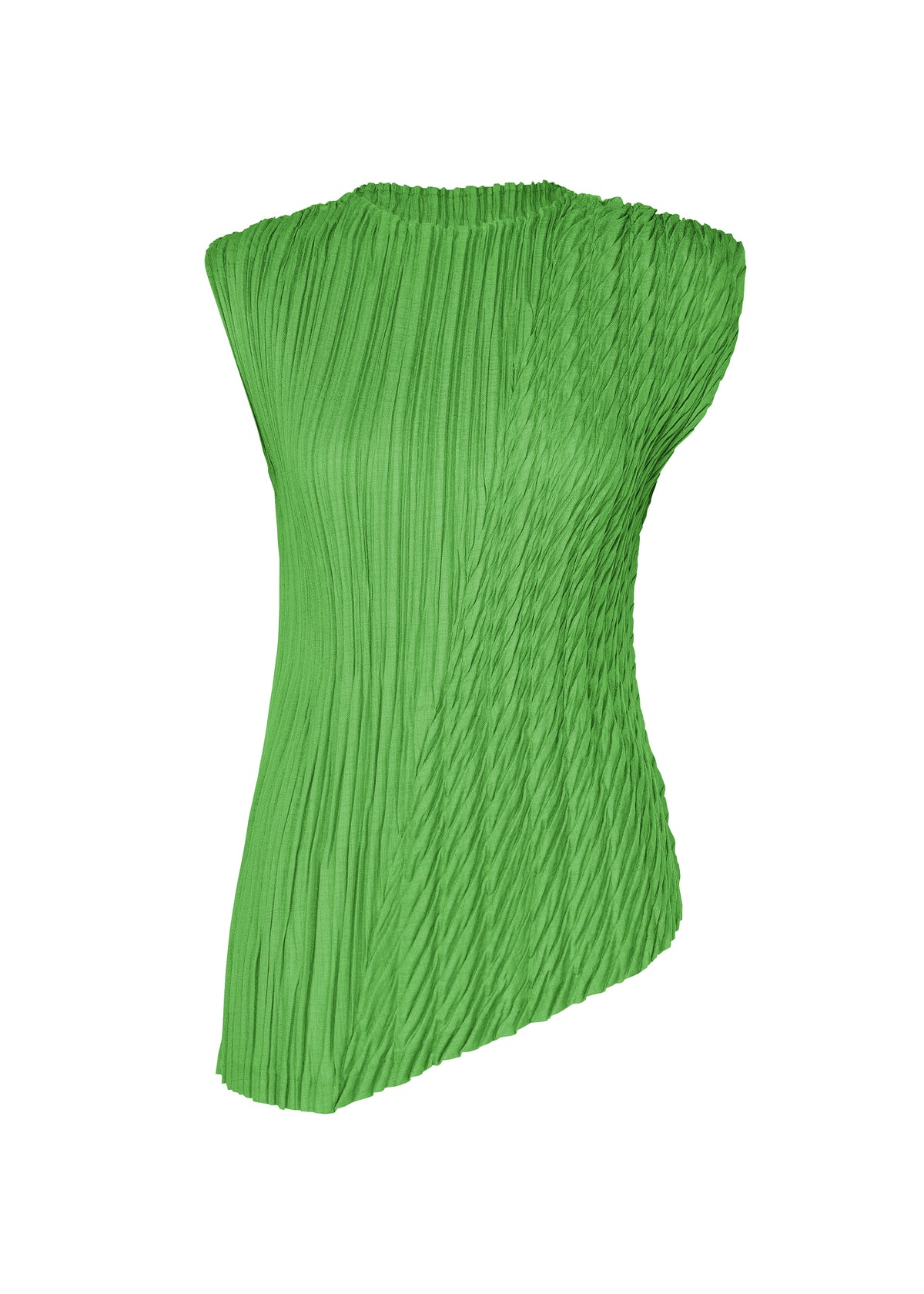 UNFURLING PLEATS、ウィメンズ_トップス_トップ、グリーン