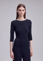 RHOMBUS PLEATS、ウィメンズ_トップス_トップ、着用画像3