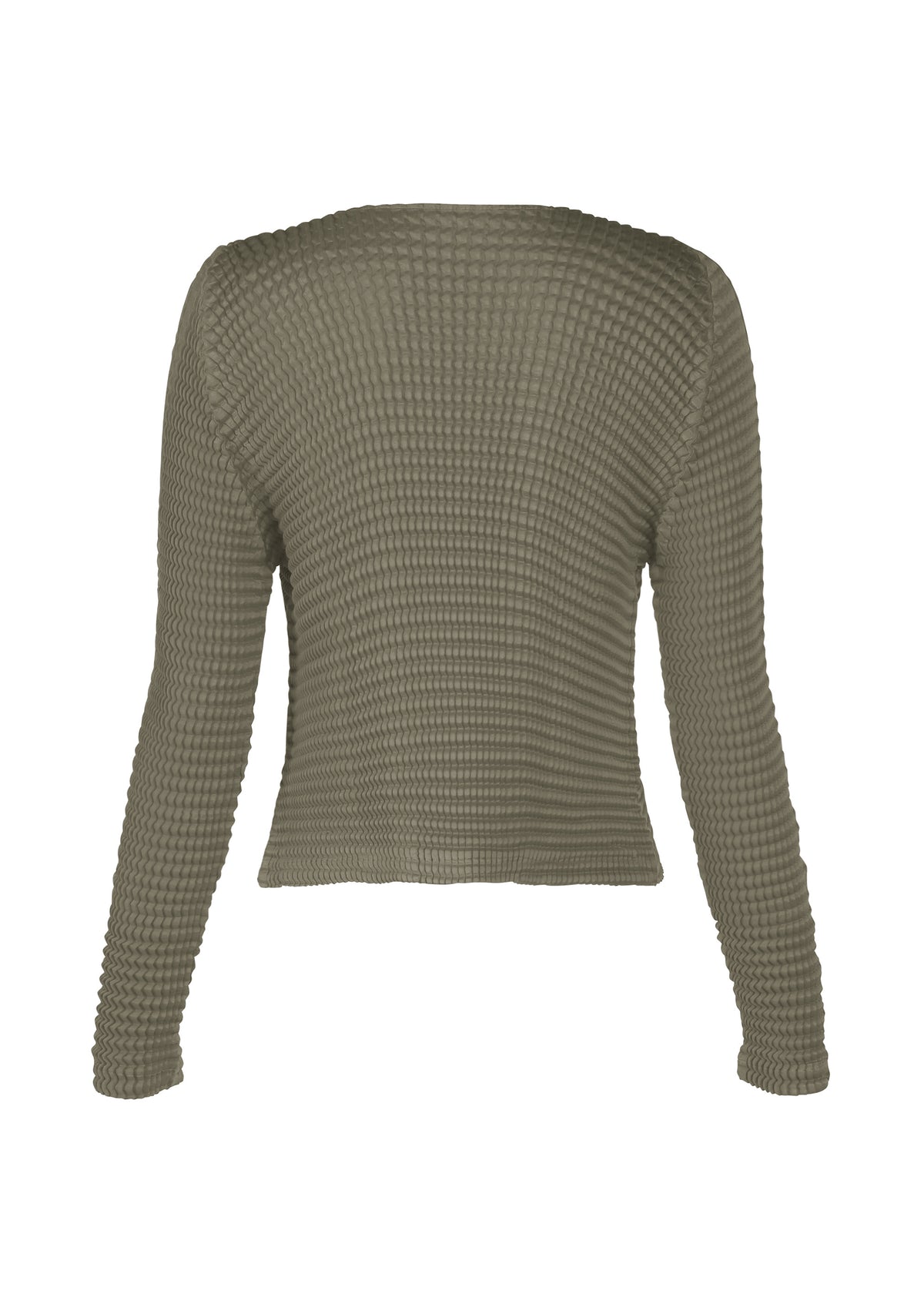 SUEDE LIKE PLEATS、ウィメンズ_トップス_カーディガン、ディテール画像1
