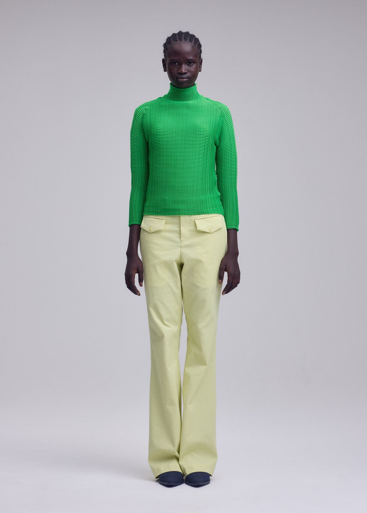 WOOLY PLEATS-68、ウィメンズ_トップス_トップ、着用画像1