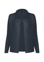 WOOLY PLEATS-68、ウィメンズ_トップス_カーディガン、ネイビー