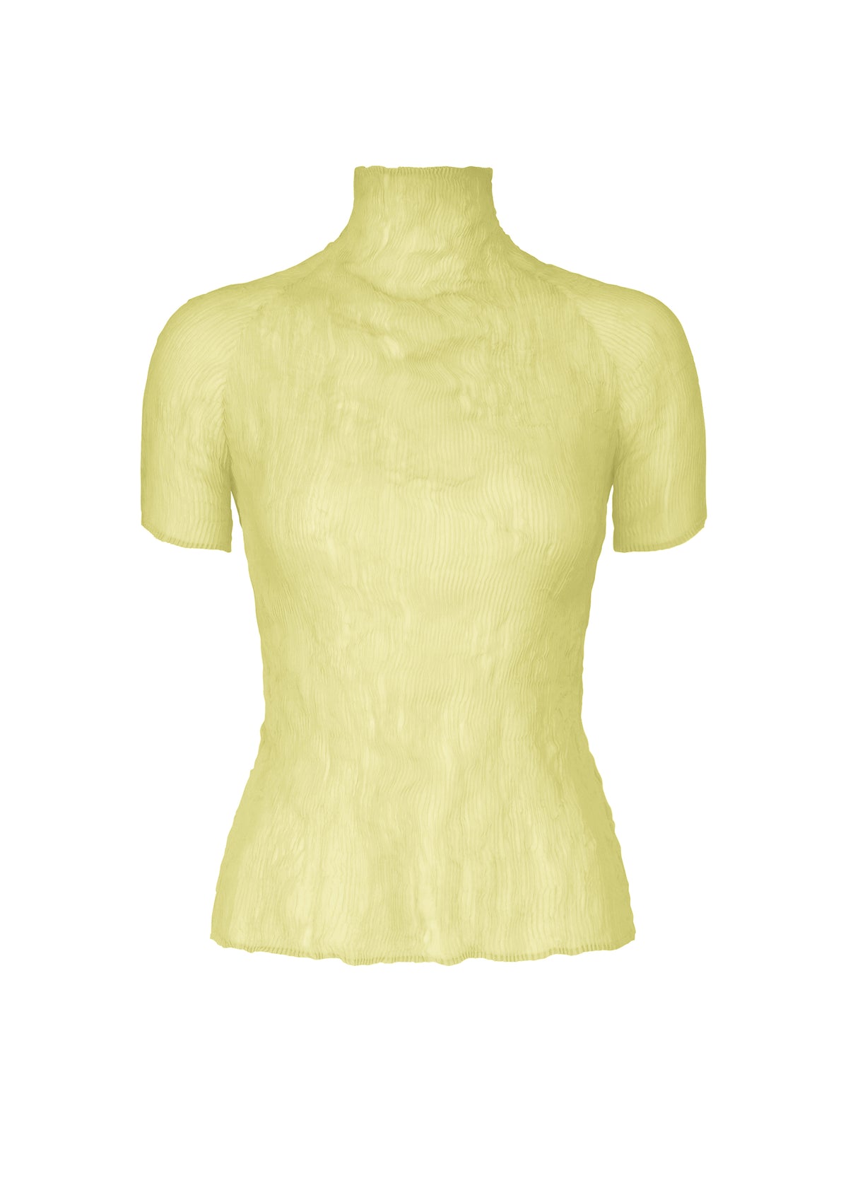 CHIFFON TWIST 1、ウィメンズ_トップス_トップ、イエロー