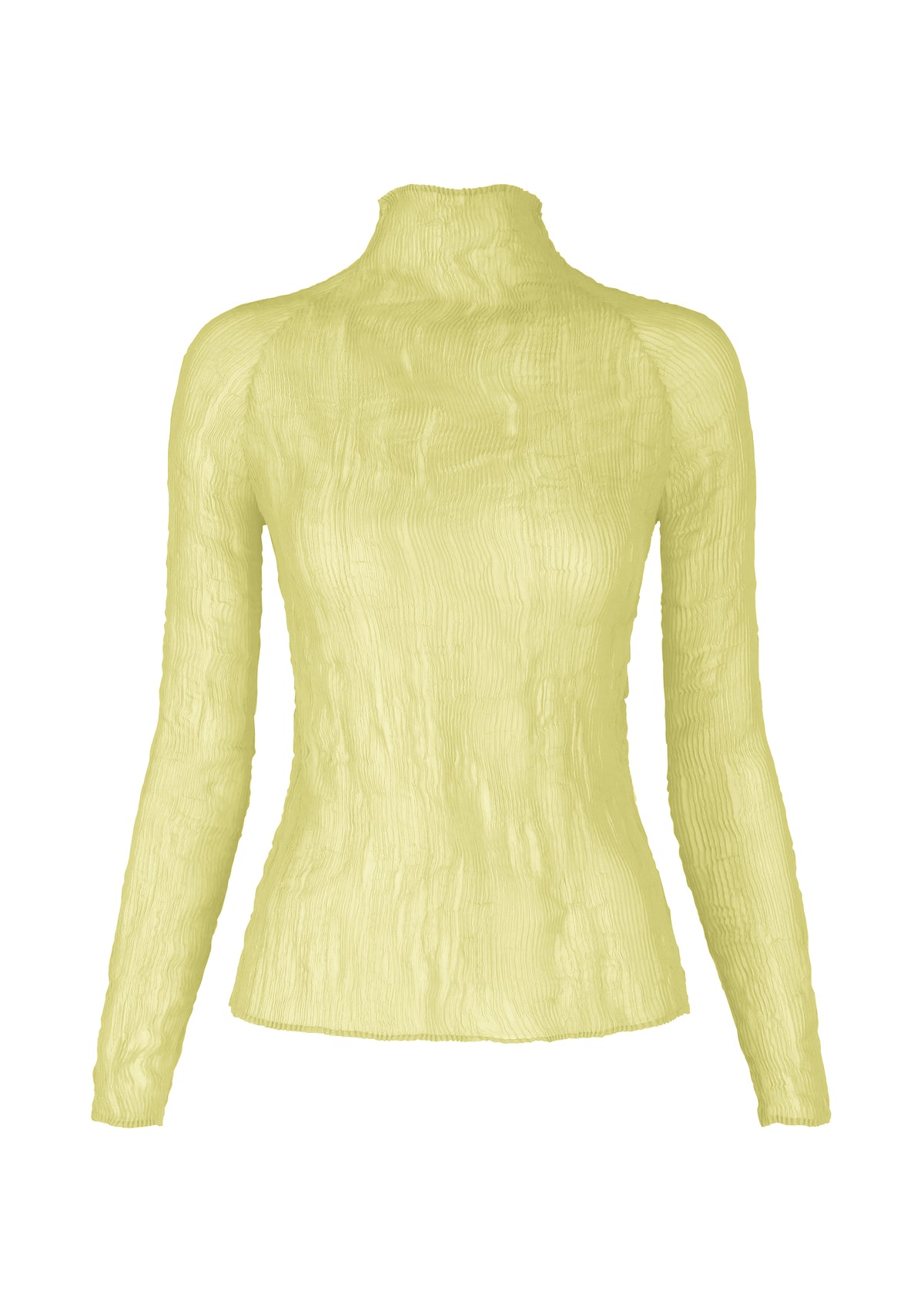 CHIFFON TWIST 1、ウィメンズ_トップス_トップ、イエロー