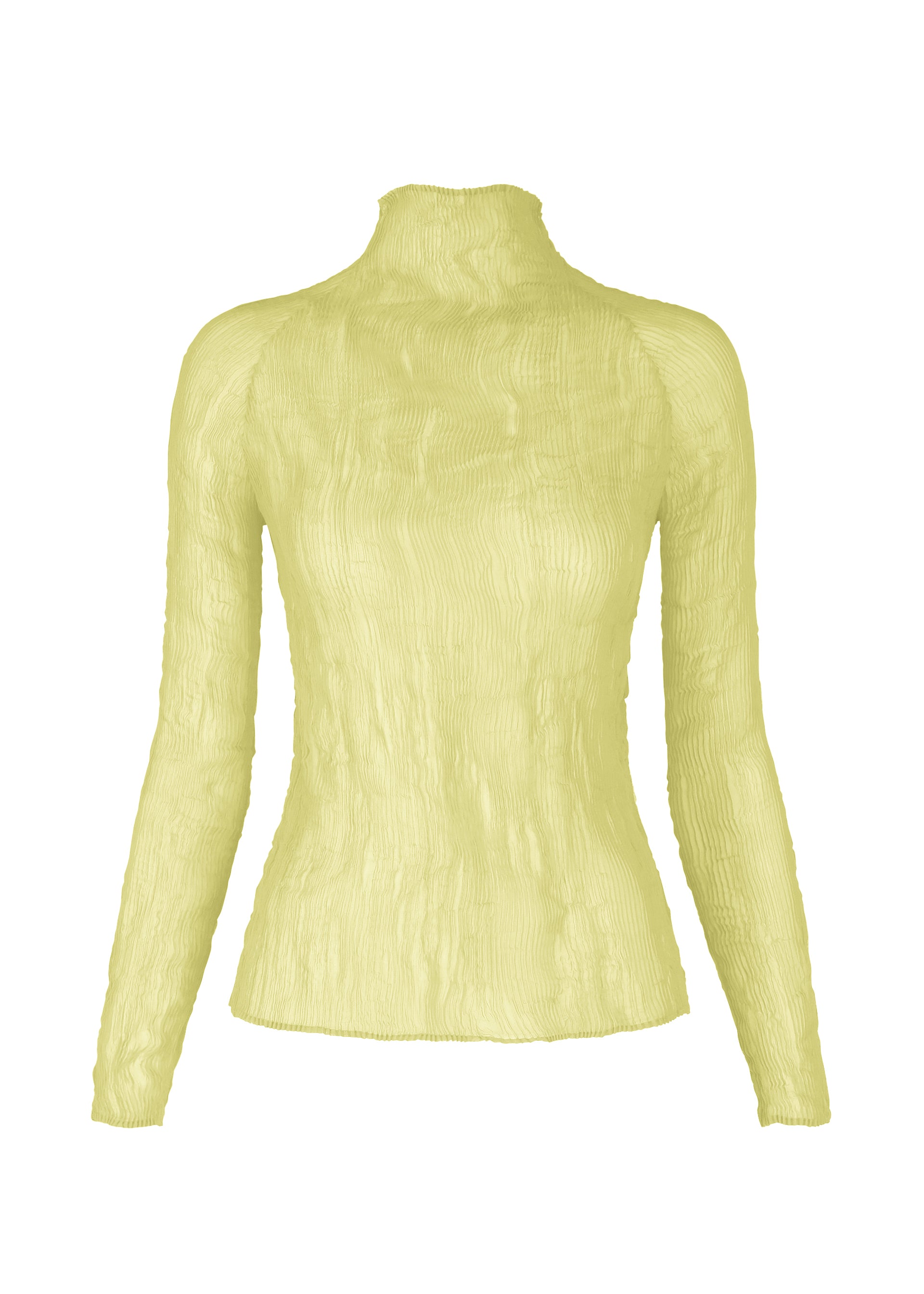 CHIFFON TWIST 1、ウィメンズ_トップス_トップ、イエロー