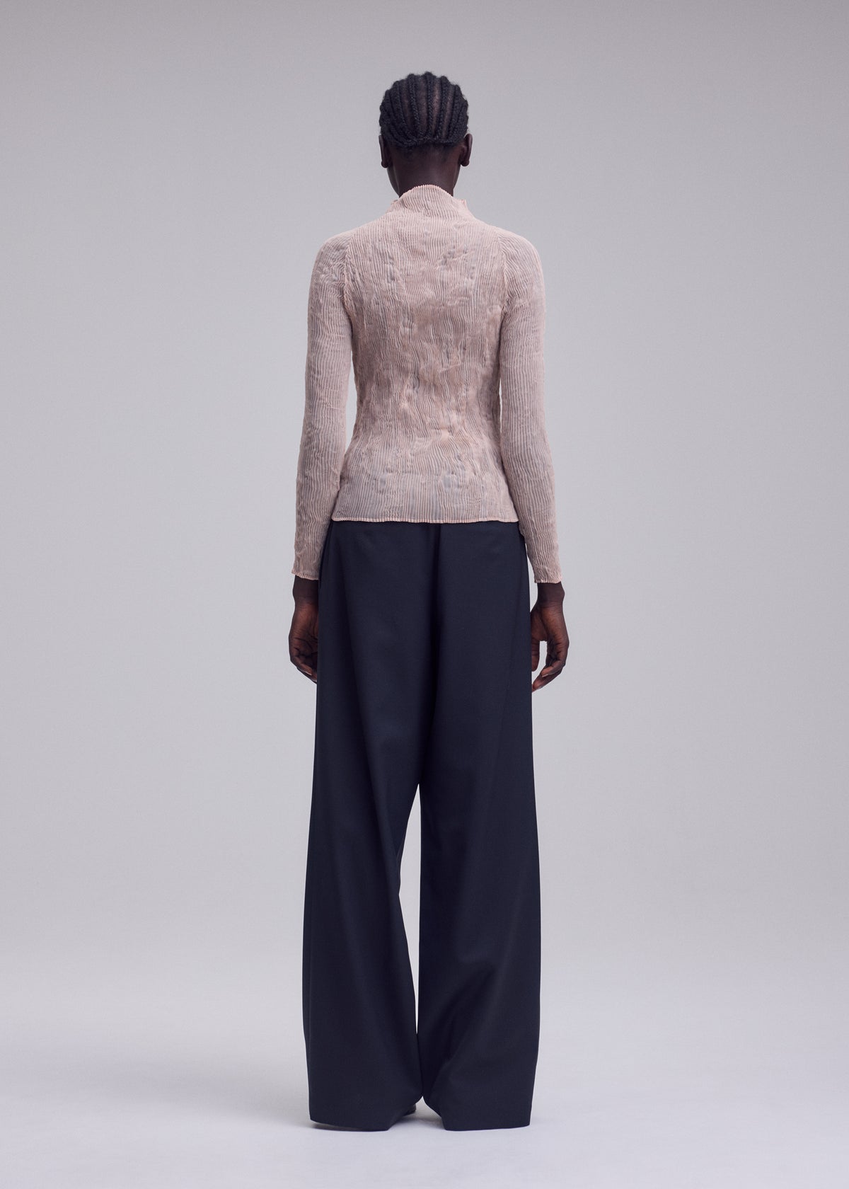 CHIFFON TWIST 2、ウィメンズ_トップス_トップ、着用画像2