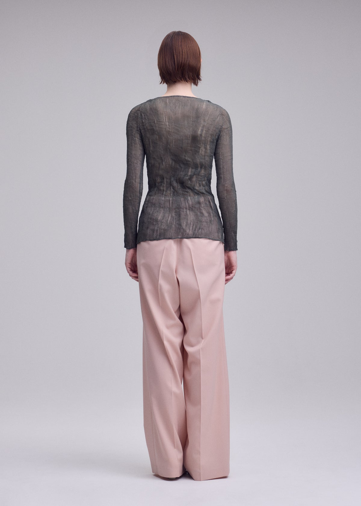 CHIFFON TWIST 2、ウィメンズ_トップス_トップ、着用画像2
