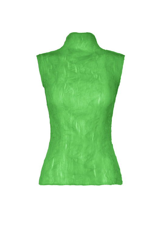 CHIFFON TWIST 1、ウィメンズ_トップス_トップ、グリーン