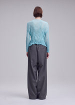 CHIFFON TWIST 2、ウィメンズ_トップス_カーディガン、着用画像2