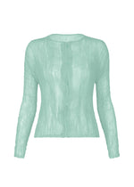CHIFFON TWIST 2、ウィメンズ_トップス_カーディガン、ブルー