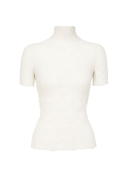 CHIFFON TWIST BK/WT-68、ウィメンズ_トップス_トップ、ホワイト