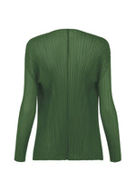 SHEER SLIT PLEATS、ウィメンズ_トップス_カーディガン、ディテール画像1
