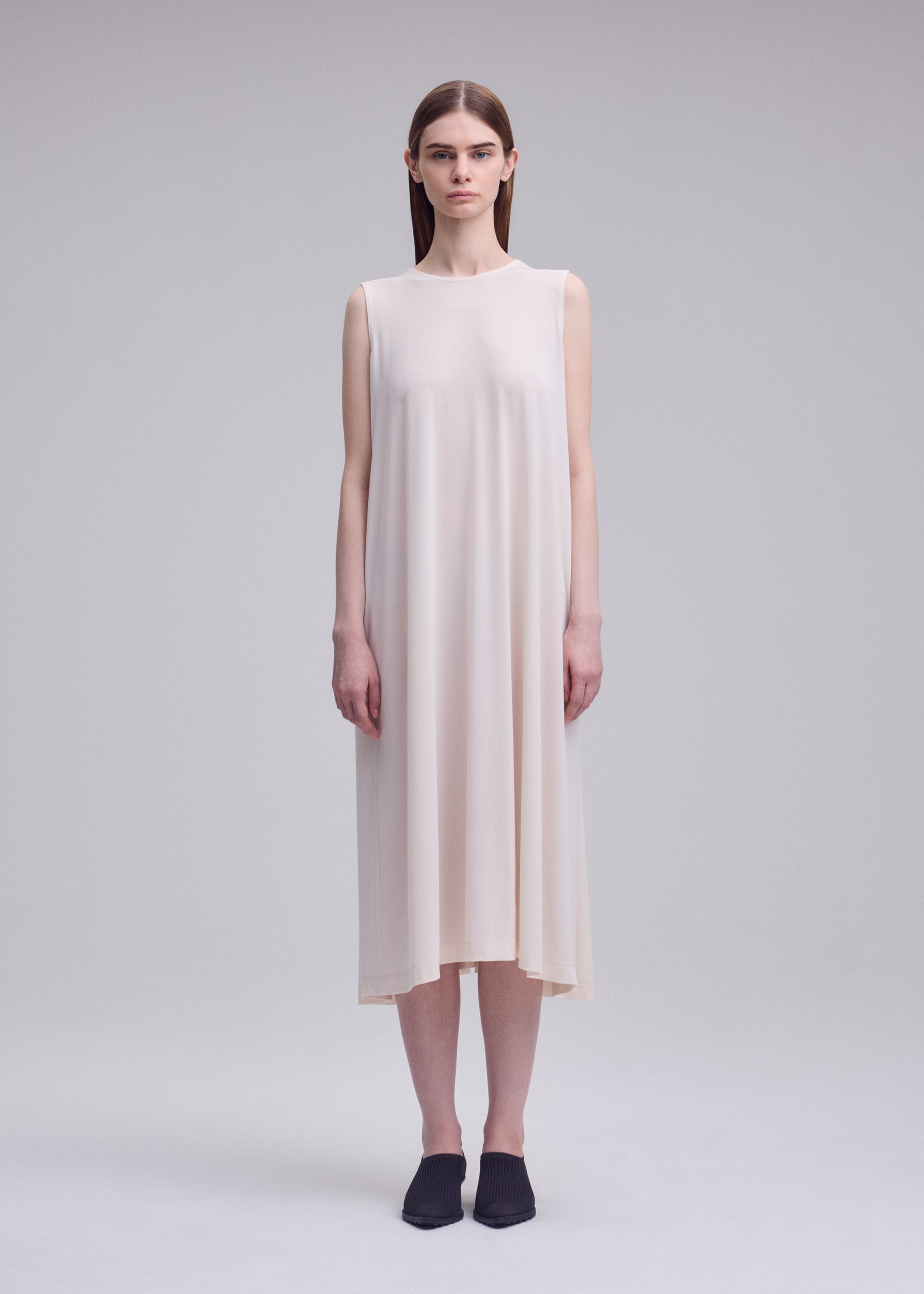 DRAPE JERSEY-68、ウィメンズ_ワンピース、着用画像1