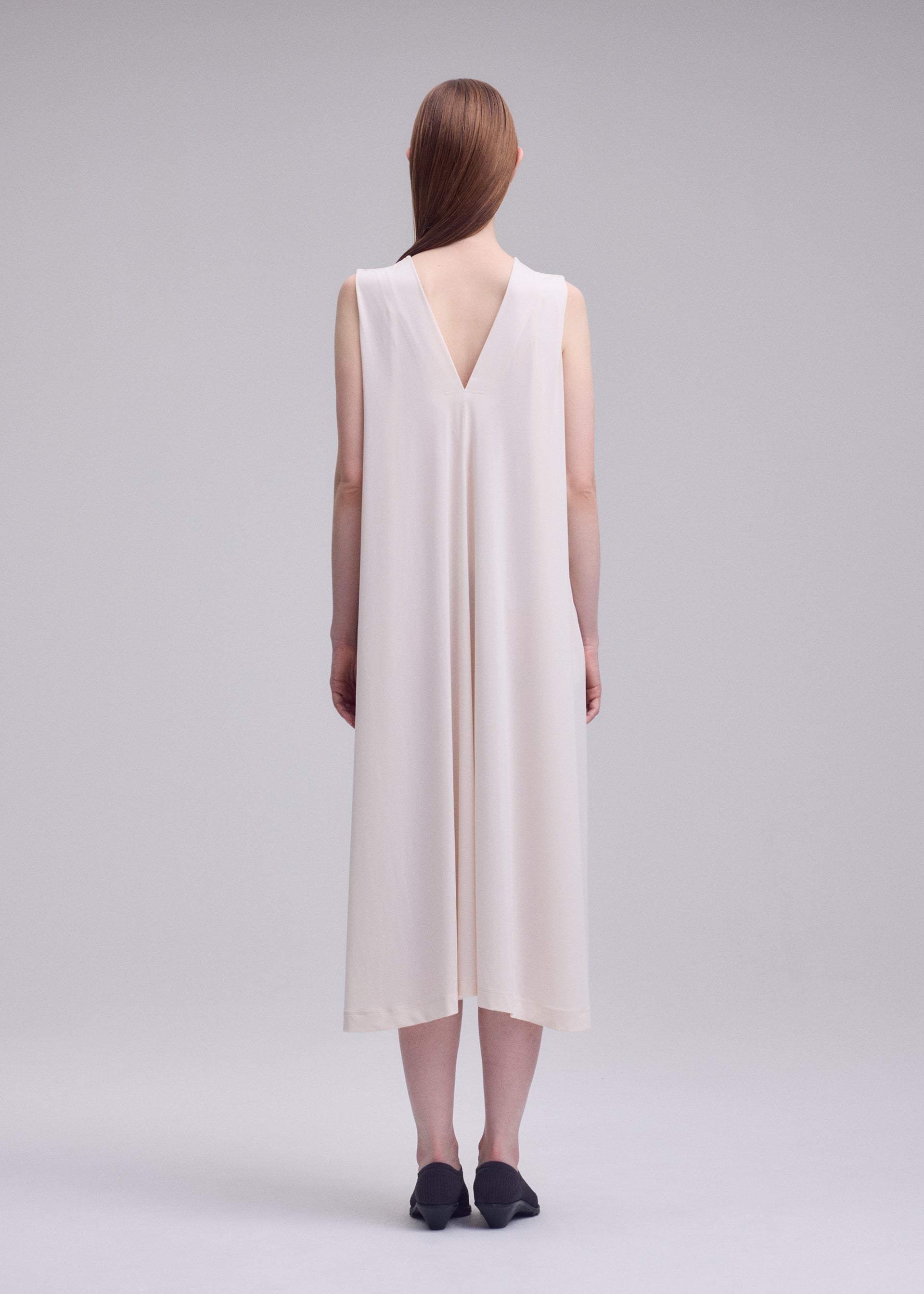 DRAPE JERSEY-68、ウィメンズ_ワンピース、着用画像3
