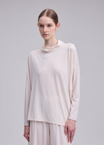 DRAPE JERSEY-68、ウィメンズ_トップス_トップ、着用画像3