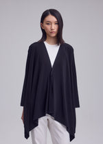 DRAPE JERSEY-68、ウィメンズ_トップス_カーディガン、着用画像3