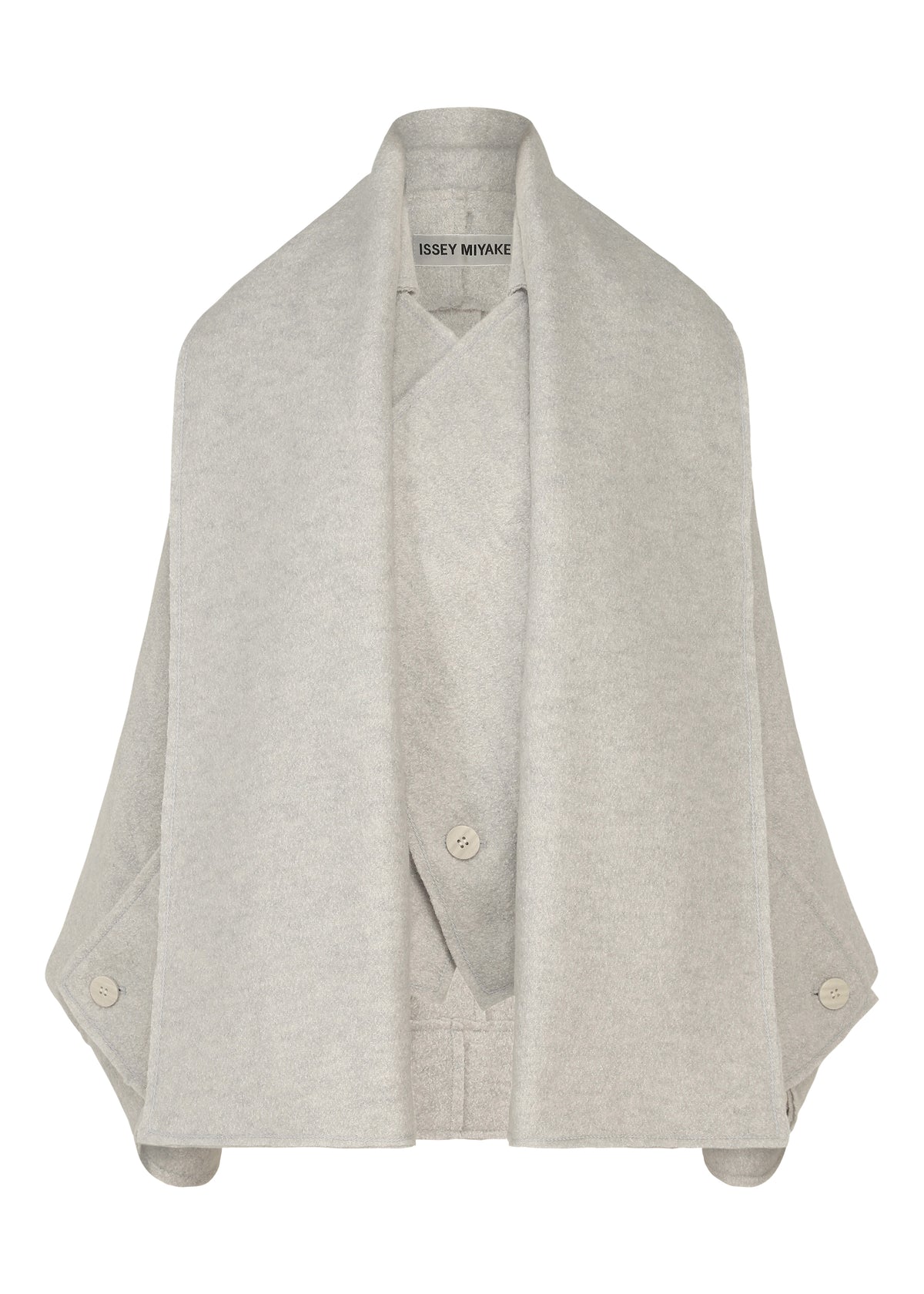 WOOLEN GRANITE、ウィメンズ_ジャケット&コート_コート、グレー
