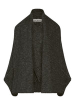 WOOLEN GRANITE、ウィメンズ_ジャケット&コート_コート、ブラック