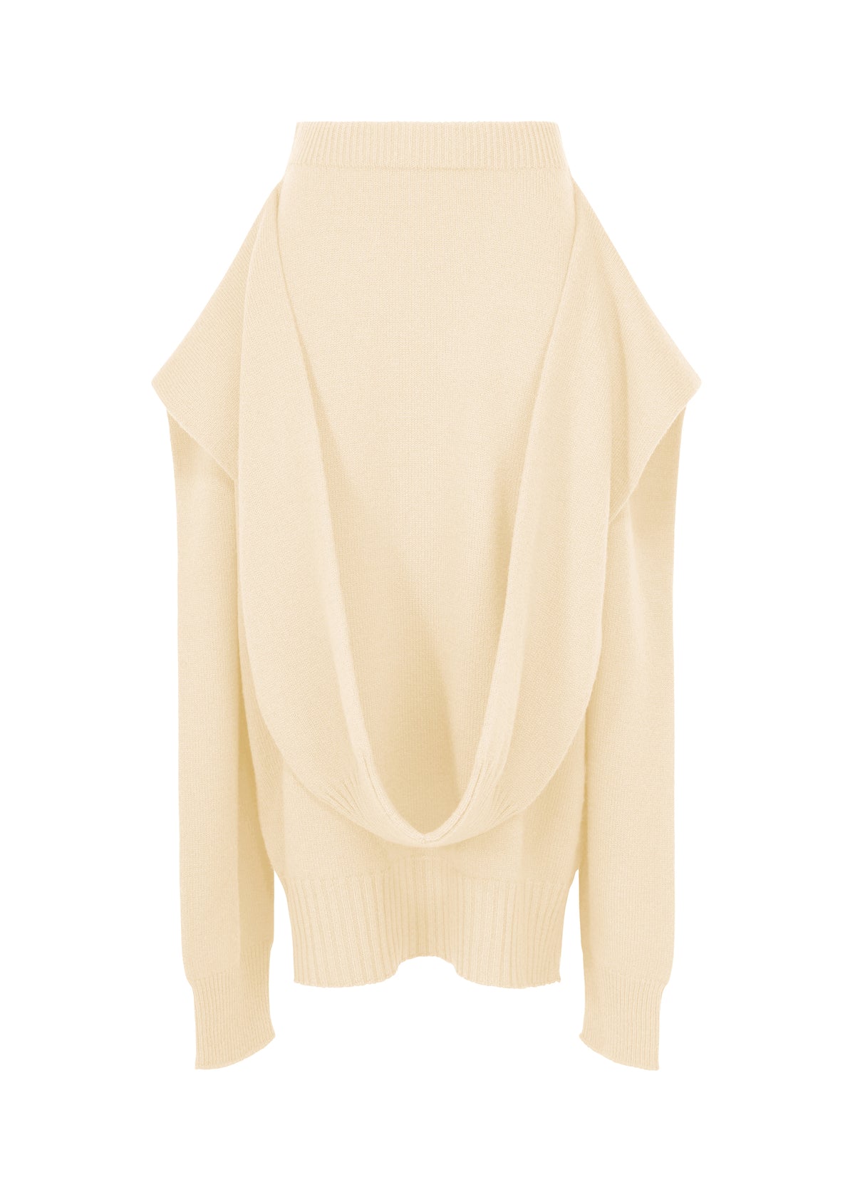 O KNIT、ウィメンズ_ニット、ホワイト