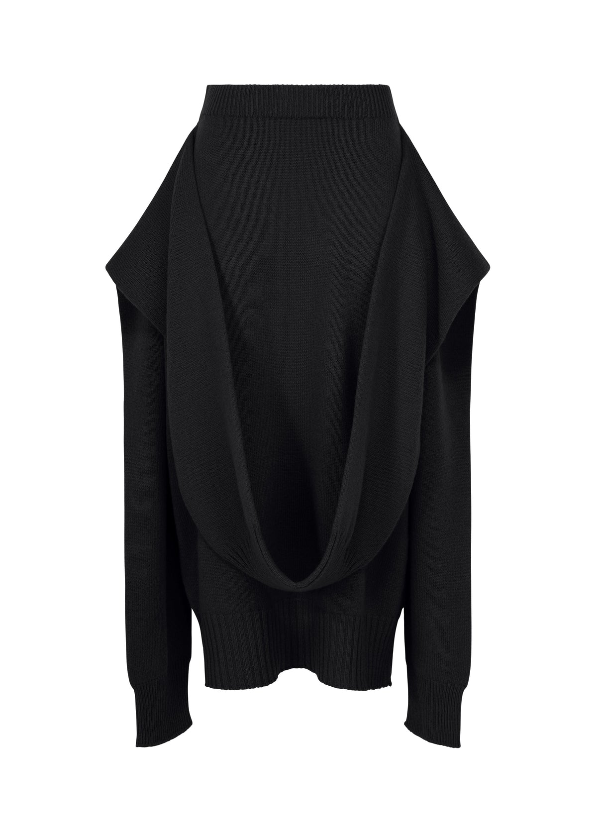 O KNIT、ウィメンズ_ニット、ブラック