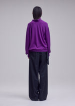 SILK CASHMERE KNIT、ウィメンズ_ニット、着用画像2