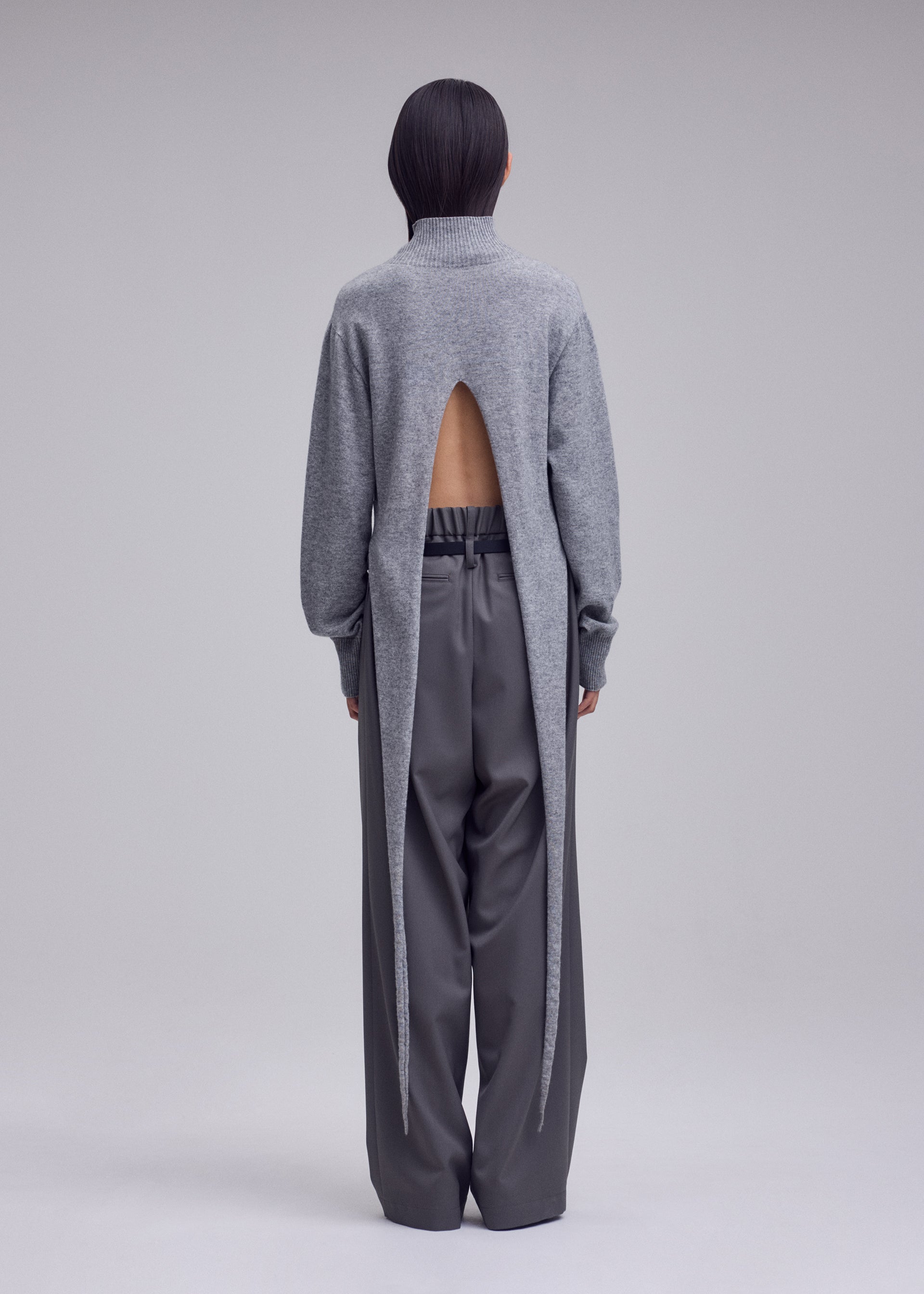 SILK CASHMERE KNIT、ウィメンズ_ニット、着用画像2