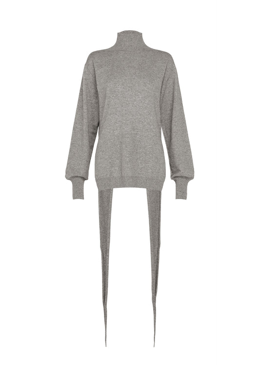 SILK CASHMERE KNIT、ウィメンズ_ニット、グレー