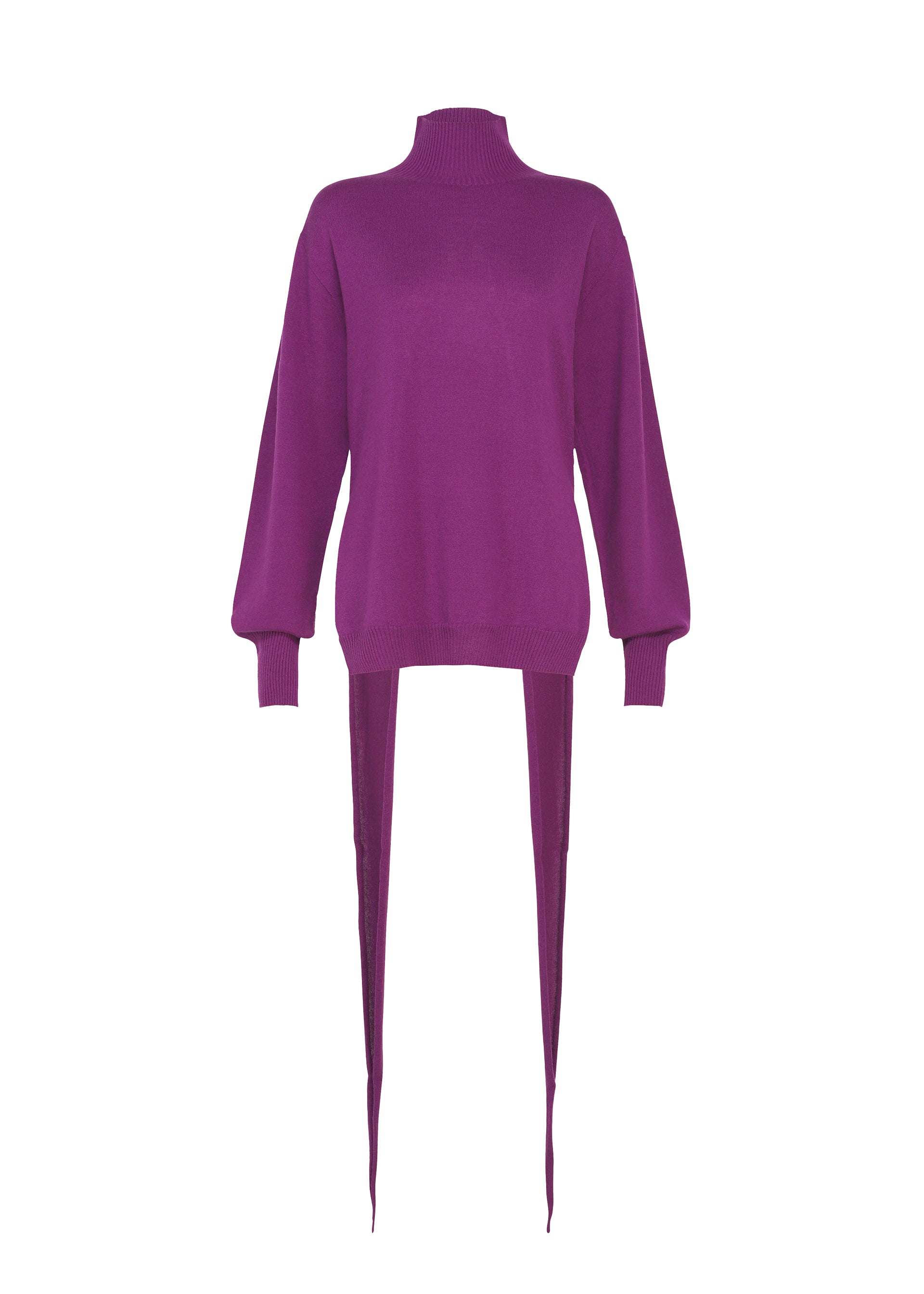 SILK CASHMERE KNIT、ウィメンズ_ニット、パープル