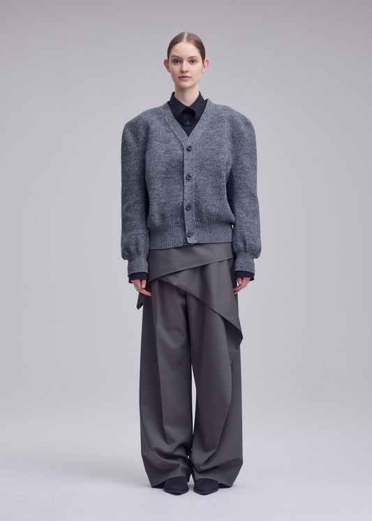 HANDSOME KNIT、ウィメンズ_トップス_カーディガン、着用画像1