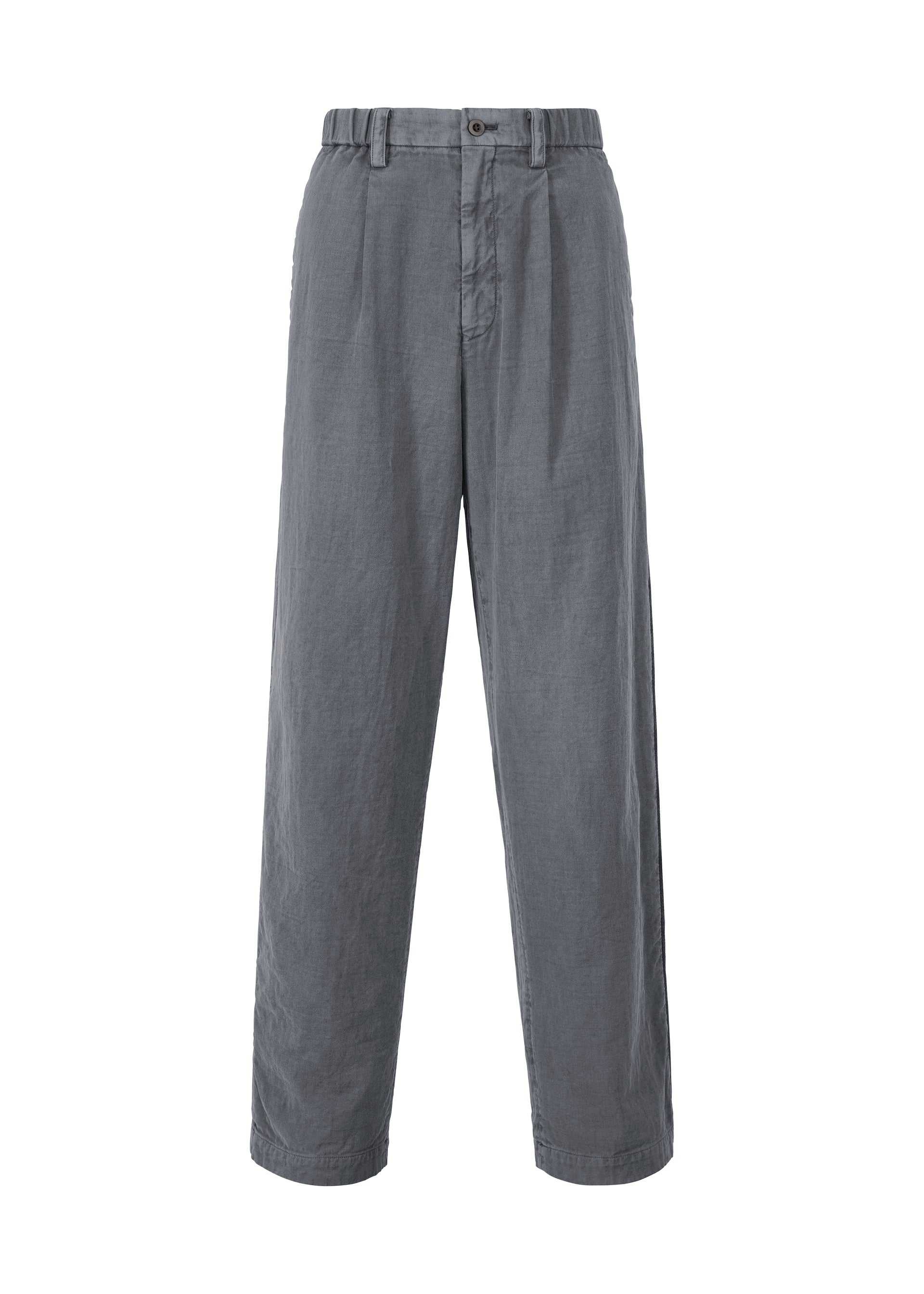 PIGMENT DOUBLE FACE COTTON、メンズ_パンツ、グレー