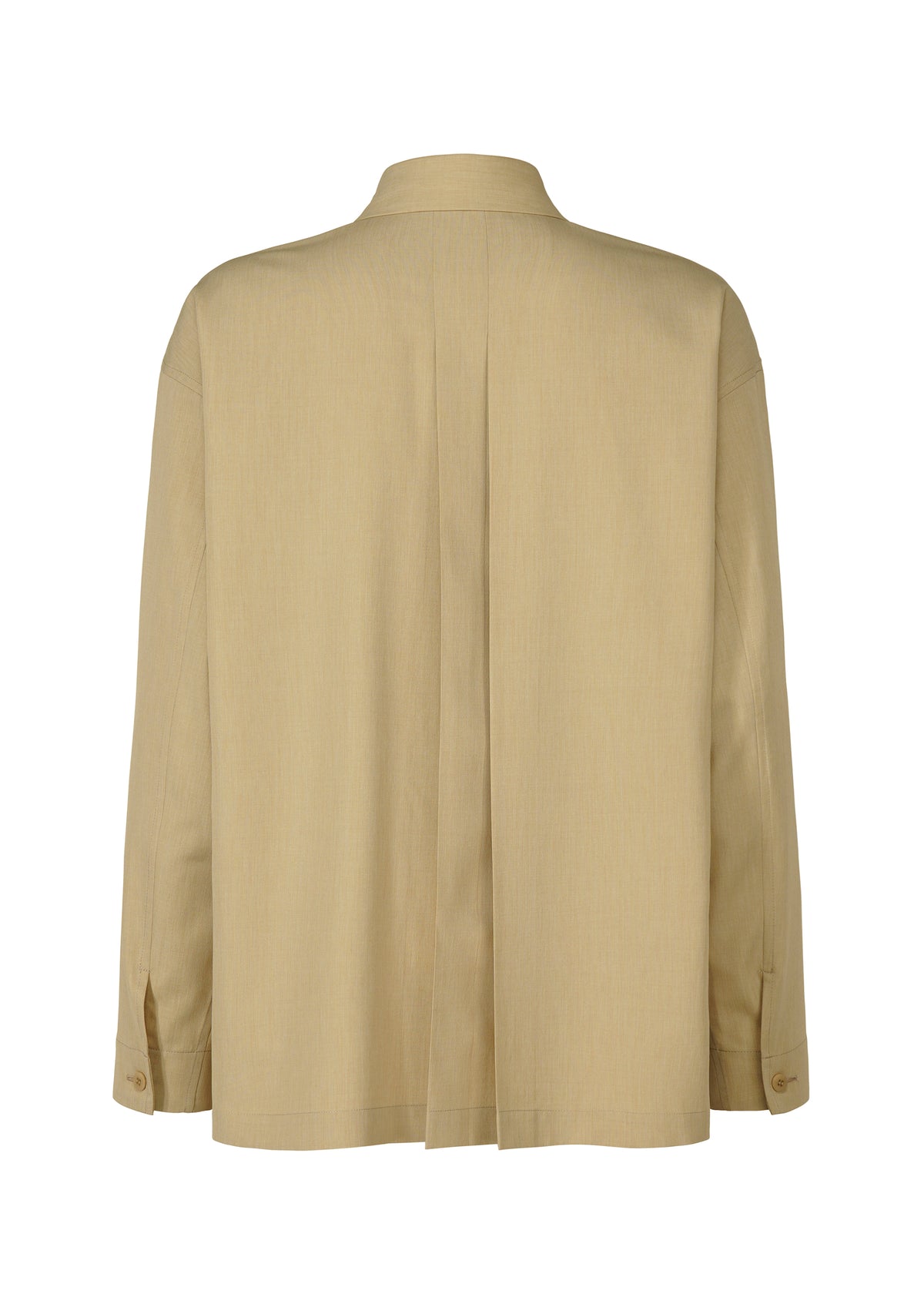 LINEN LIKE SHIRT、メンズ_トップス_シャツ、ディテール画像1