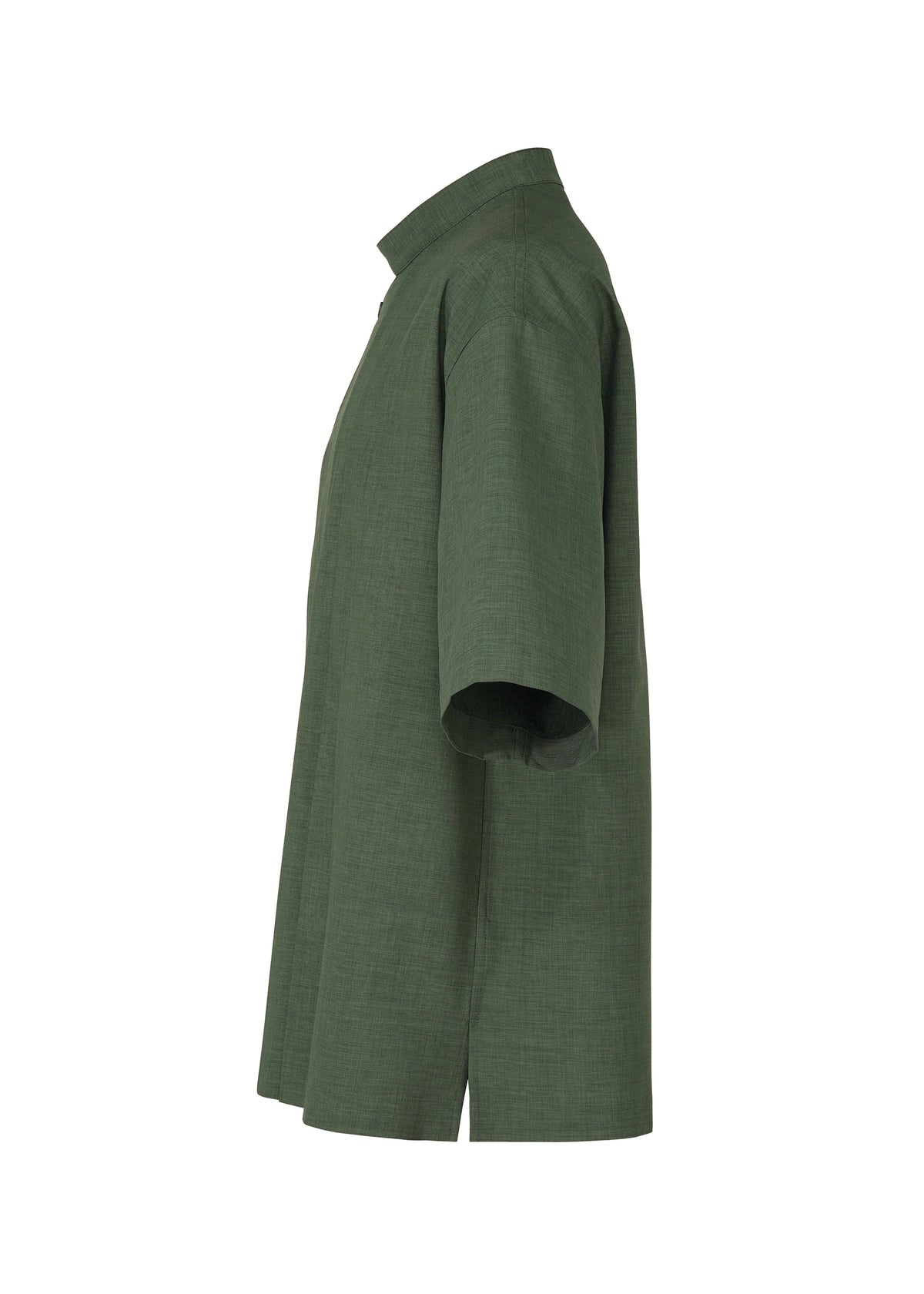 LINEN LIKE SHIRT、メンズ_トップス_シャツ、ディテール画像2
