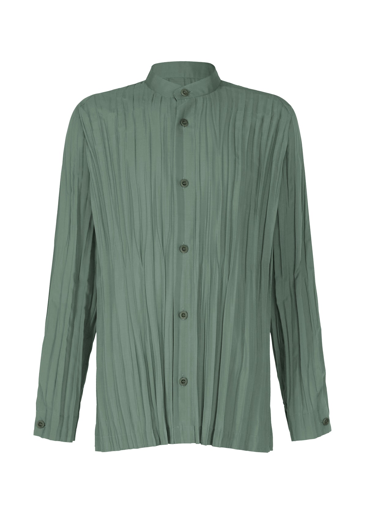 WRINKLE SHIRT、メンズ_トップス_シャツ、ブラック