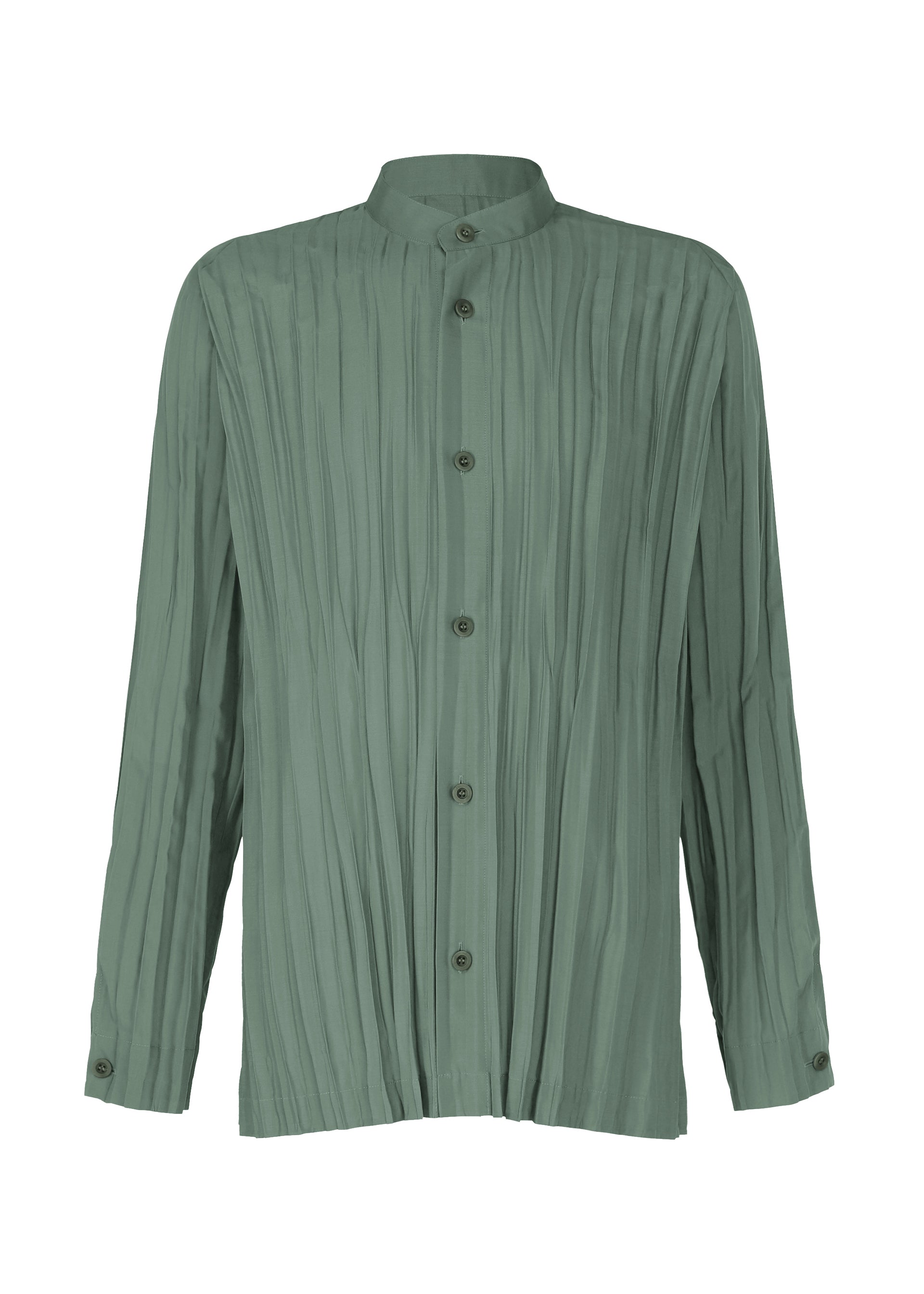 WRINKLE SHIRT、メンズ_トップス_シャツ、ブラック