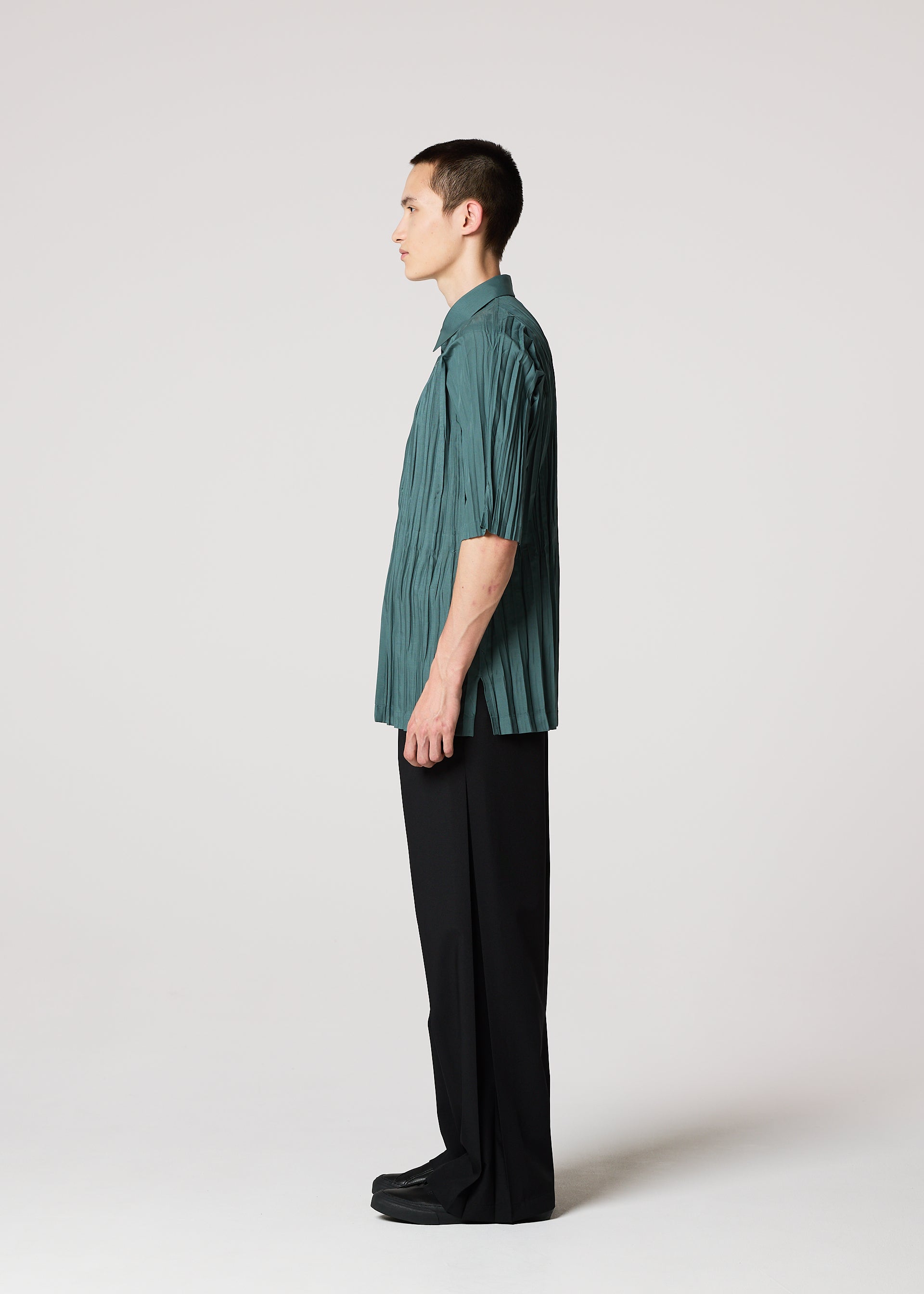 WRINKLE SHIRT、メンズ_トップス_シャツ、着用画像2