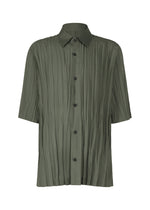 WRINKLE SHIRT、メンズ_トップス_シャツ、グレー