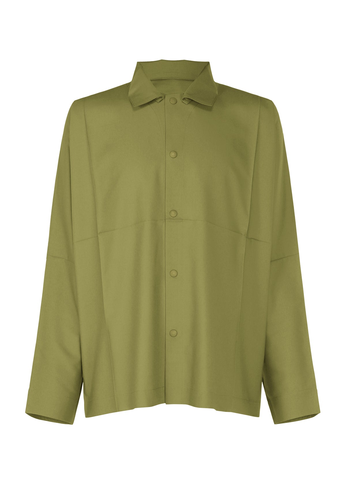 COMPACT SHIRT、メンズ_トップス_シャツ、カーキ