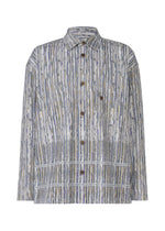 CURVINESS SHIRT、メンズ_トップス_シャツ、ブルー