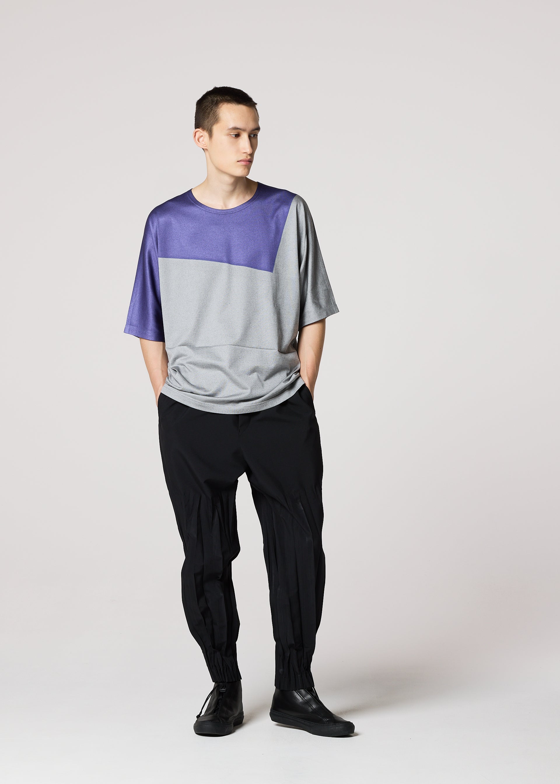 GEOMETRY PLATING JERSEY、メンズ_トップス_トップ、着用画像4