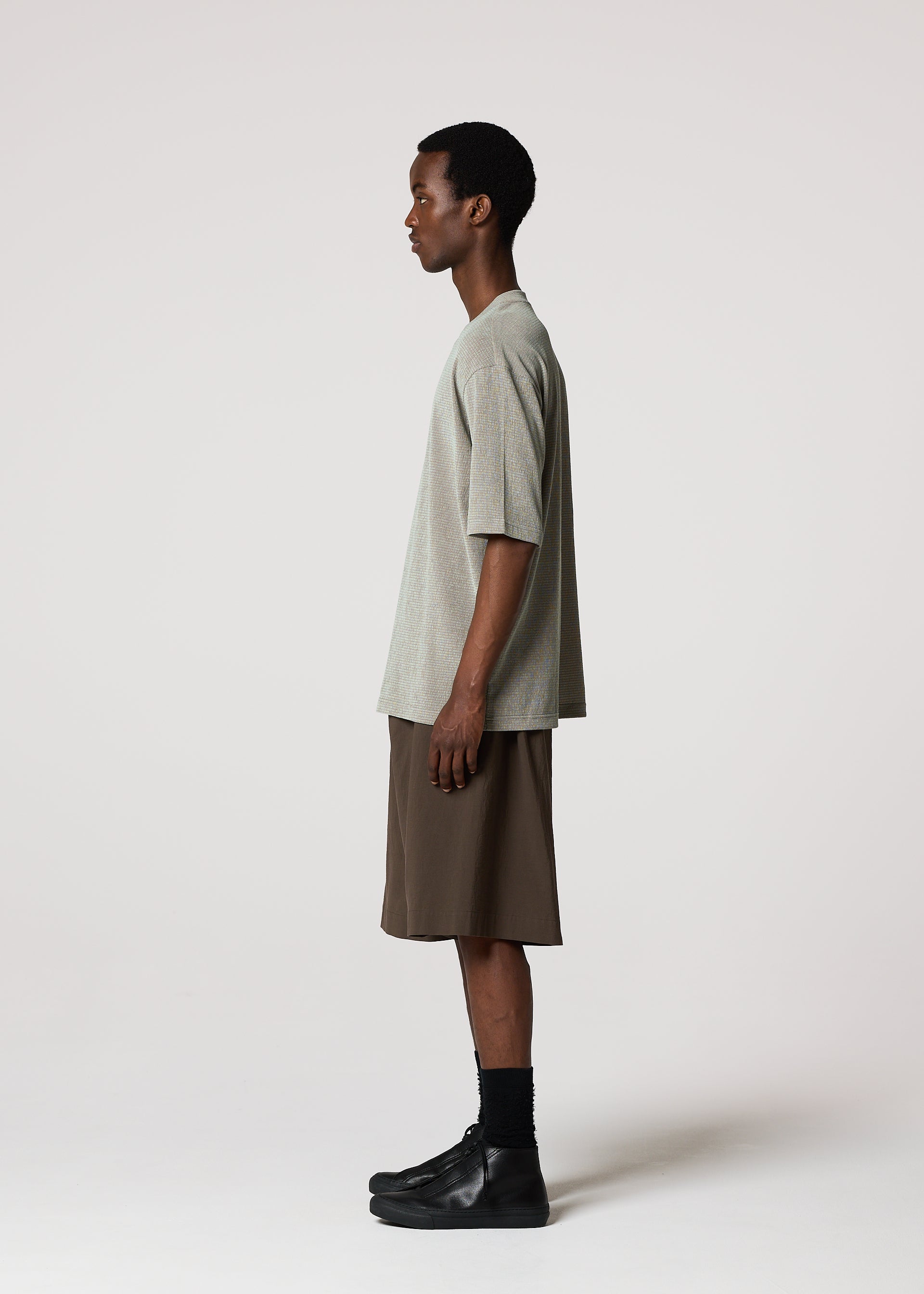 SHRINK STRETCH T、メンズ_トップス_トップ、着用画像2