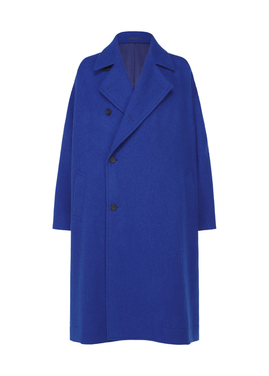FULLER WOOL、メンズ_ジャケット&コート_コート、ブルー