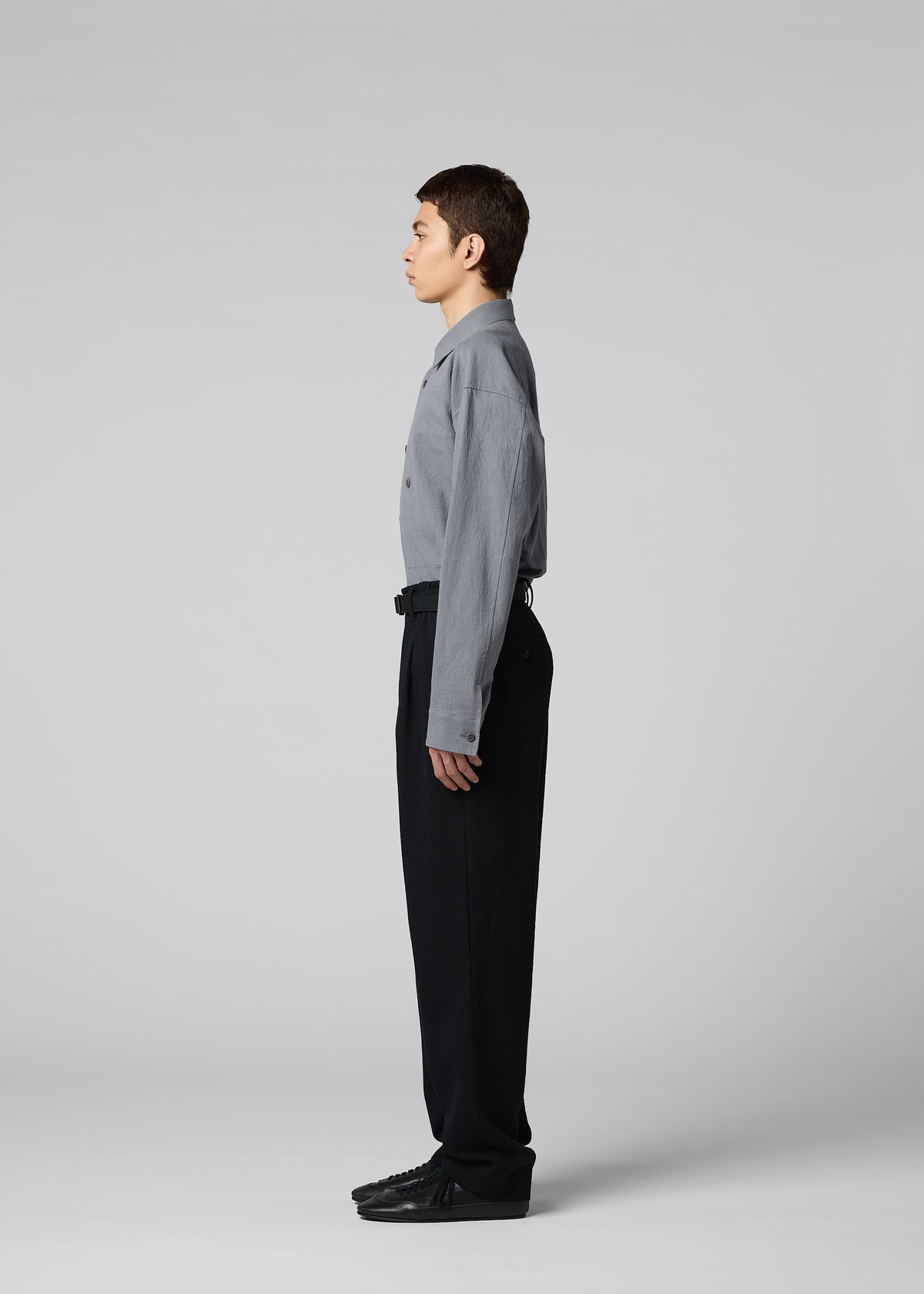 SHRINK WOOL、メンズ_パンツ、着用画像2