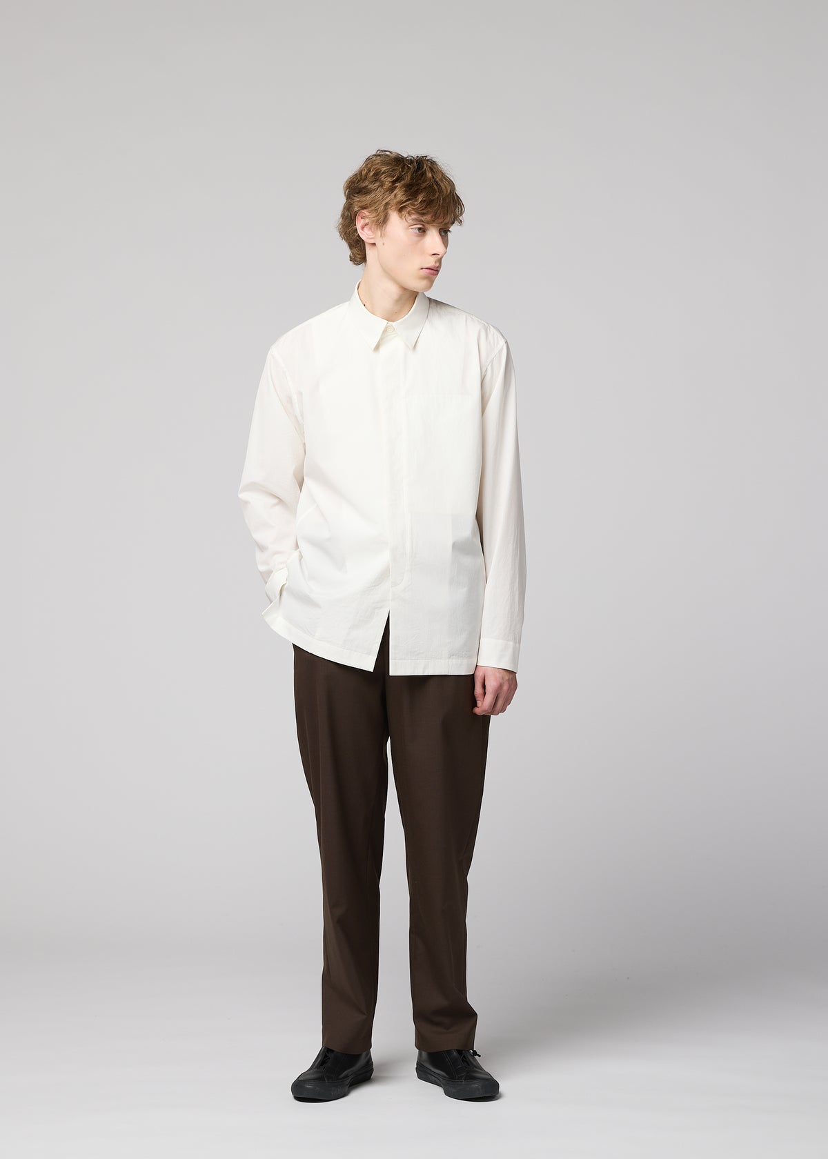 140/2 SHIRT、メンズ_トップス_シャツ、着用画像4
